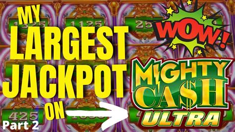 BIGGEST JACKPOT I EVER HIT ON MIGHTY CASH!.